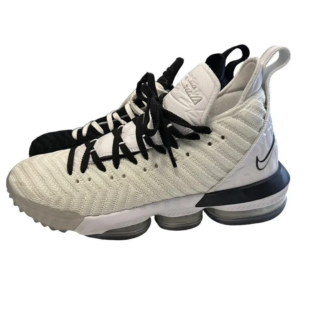 Nike Lebron 16 XVI Equality Home‎ 9.5 Black White 2019 BQ5969-100